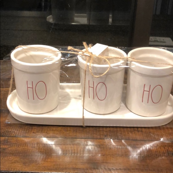 Rae Dunn Christmas Ho Ho Ho Gift Set - Picture 1 of 1